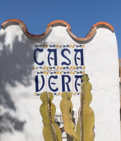 Casa Vera exterior and Mediterranean atmosphere